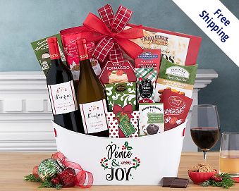 Blakemore Winery Holiday Selection Gift Basket Free Shipping